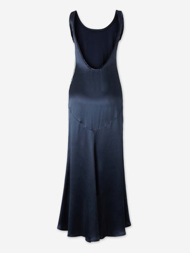 Off-White Mujer Barcelona Vestido Maxi Deportivo color Azul Marino sku 721-000761 01 - Foto 2