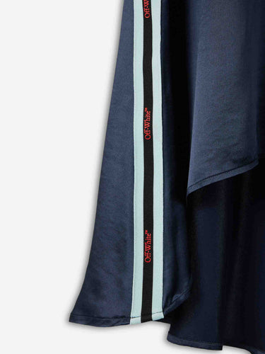 Off-White Mujer Barcelona Vestido Maxi Deportivo color Azul Marino sku 721-000761 01 - Foto 4