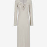 Magda Butrym Mujer Barcelona Vestido Midi Floral color Beige sku 721-000769 01 - Foto 1