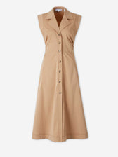 Veronica Beard Mujer Barcelona Vestido Camisero Orla color Camel sku 721-000772 01 - Foto 1