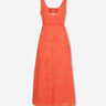 Simkhai Mujer Barcelona Vestido Midi Bordados color Naranja sku 721-000790 01 - Foto 1