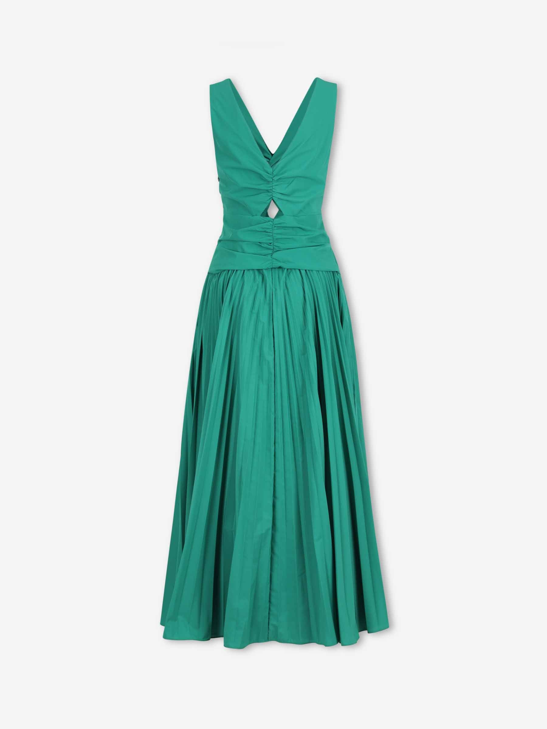 Simkhai Mujer Barcelona Vestido Maxi Vivianne color Verde sku 721-000791 01 - Foto 2