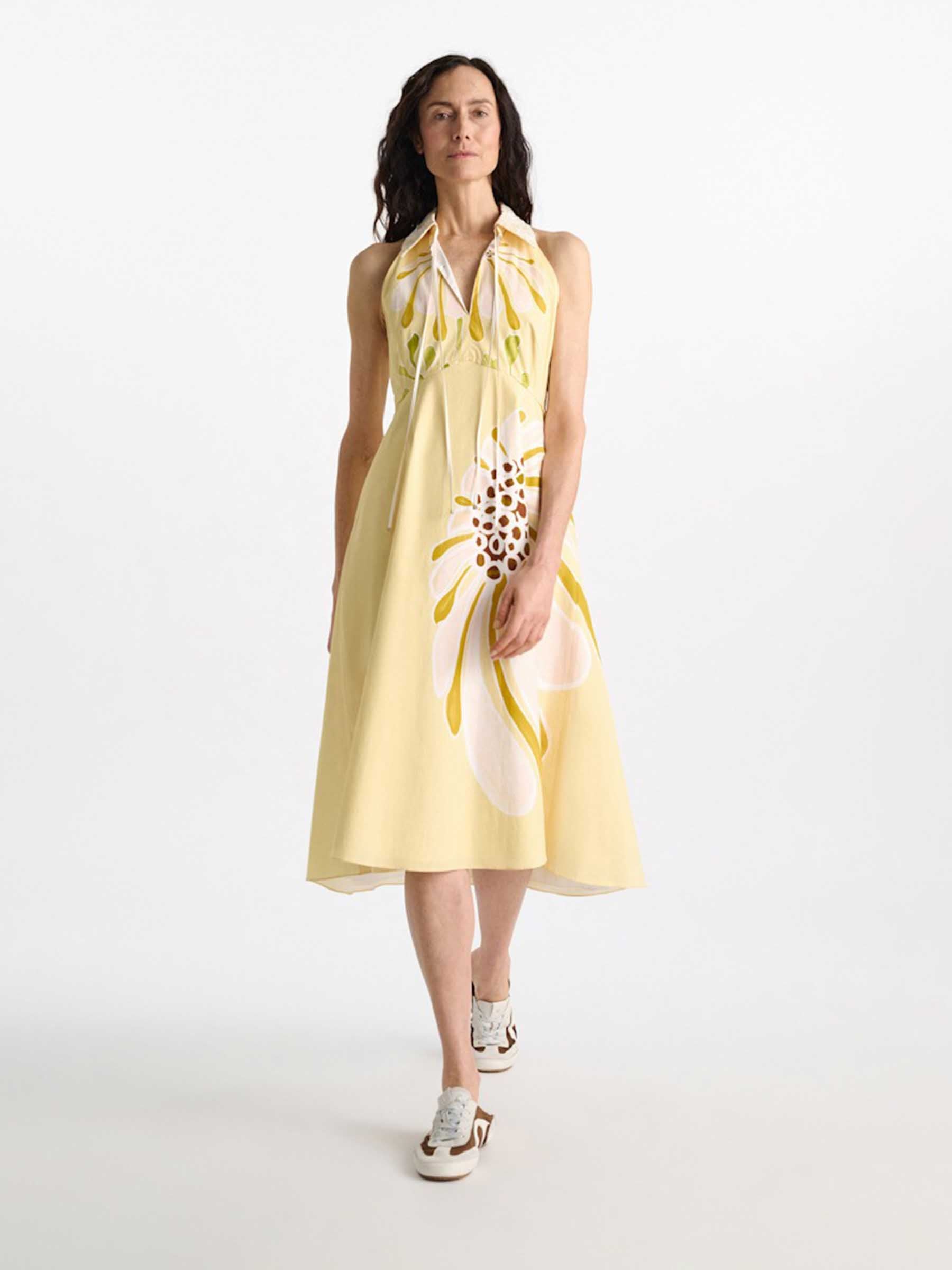 Dorothee Schumacher Mujer Barcelona Vestido Midi Floral color Amarillo Claro sku 721-000794 01 - Foto 2