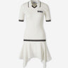 Off-White Mujer Barcelona Vestido Mini Punto color Blanco sku 721-000796 01 - Foto 1