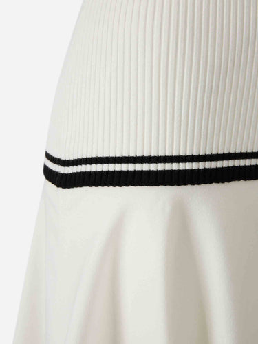 Off-White Mujer Barcelona Vestido Mini Punto color Blanco sku 721-000796 01 - Foto 5