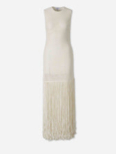Alaïa Mujer Barcelona Vestido Punto Flecos color Negro sku 721-000798 01 - Foto 1