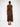 Ganni Mujer Barcelona Vestido Midi Nudos color Marrón Oscuro sku 721-000800 01 - Foto 3