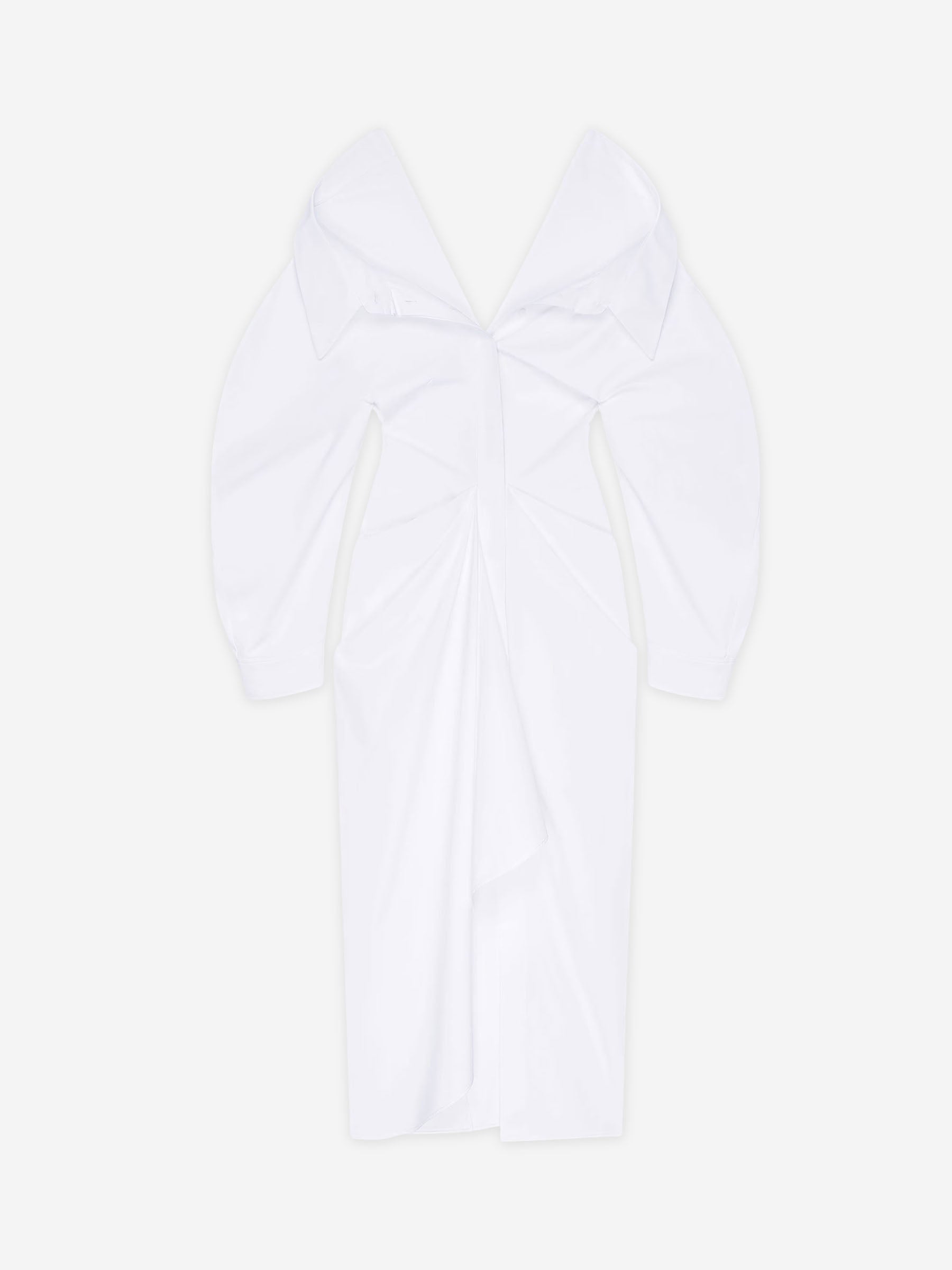 Givenchy Mujer Barcelona Vestido Camisero Midi color Blanco sku 721-000801 01 - Foto 1