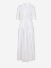 Marni Mujer Barcelona Vestido Midi Camisero color Blanco sku 721-000803 01 - Foto 1