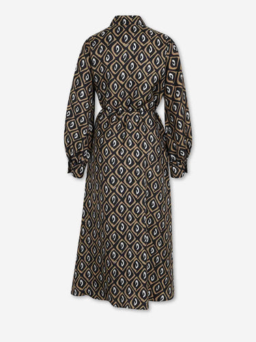Max Mara Mujer Barcelona Vestido Midi Estampado color Multicolor sku 721-000805 01 - Foto 2