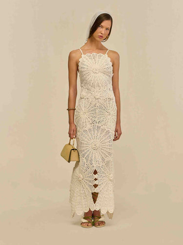 Cult Gaia Mujer Barcelona Vestido Punto Elif color Rafia sku 721-000807 01 - Foto 2