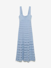 Simkhai Mujer Barcelona Vestido Punto Christina color Azul Celeste sku 721-000810 01 - Foto 1