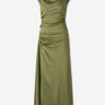 Simkhai Mujer Barcelona Vestido Drapeado Burke color Verde Militar sku 721-000811 01 - Foto 1