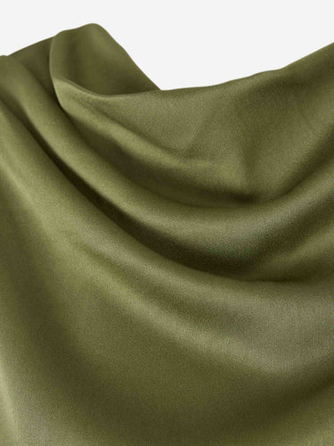 Simkhai Mujer Barcelona Vestido Drapeado Burke color Verde Militar sku 721-000811 01 - Foto 3