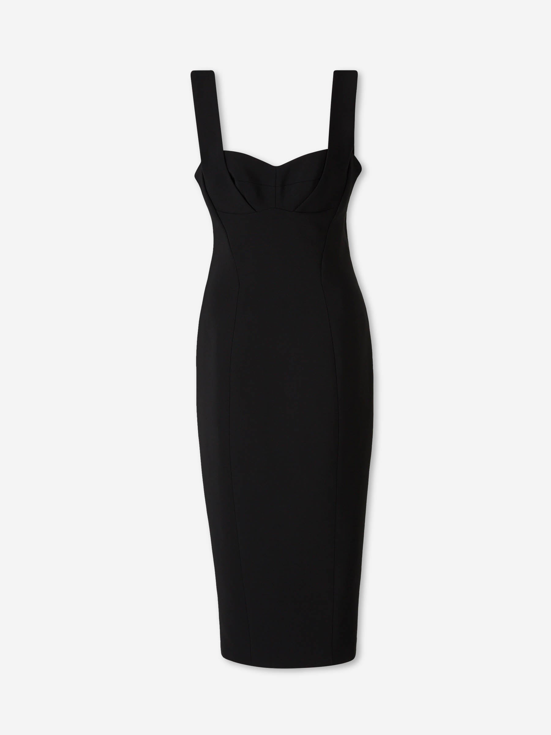 Costarellos Mujer Barcelona Vestido Midi Tirantes color Negro sku 721-000816 01 - Foto 1
