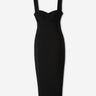 Costarellos Mujer Barcelona Vestido Midi Tirantes color Negro sku 721-000816 01 - Foto 1