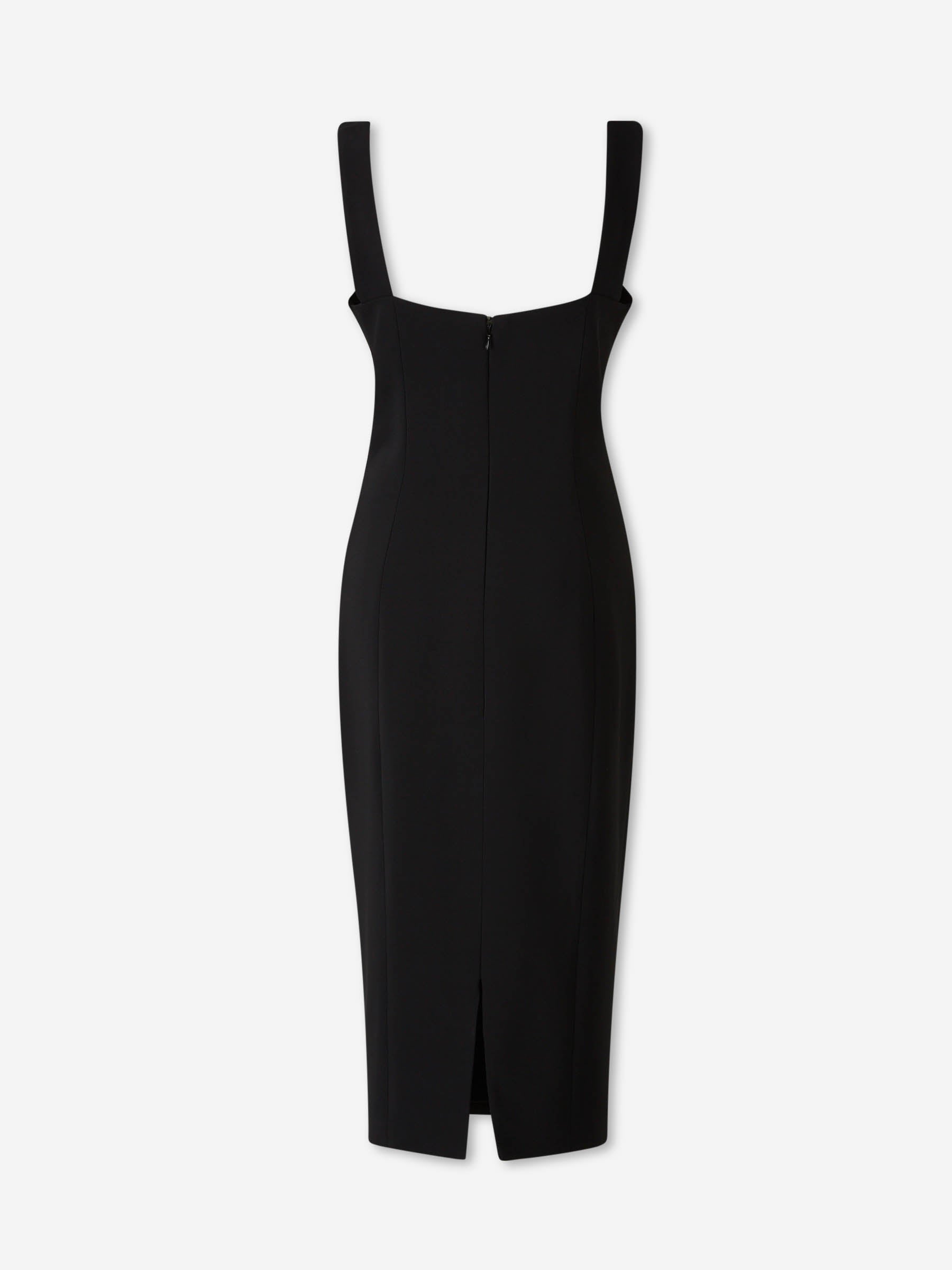 Costarellos Mujer Barcelona Vestido Midi Tirantes color Negro sku 721-000816 01 - Foto 2
