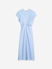 TOTEME Mujer Barcelona Vestido Midi Manga Corta color Azul Celeste sku 721-000822 01 - Foto 1