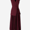 Simkhai Mujer Barcelona Vestido Midi Blazer color Burdeos sku 721-000825 01 - Foto 1