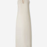 Peserico Mujer Barcelona Vestido Tirantes Lino color Beige sku 721-000828 01 - Foto 1