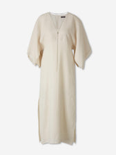 Peserico Mujer Barcelona Vestido Midi color Beige sku 721-000829 01 - Foto 1