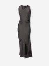 Victoria Beckham Mujer Barcelona Vestido Midi Kyra color Gris Antracita sku 721-000835 01 - Foto 1