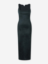 Alaïa Mujer Barcelona Vestido Bodycon Terciopelo color Verde Oscuro sku 721-000838 01 - Foto 1