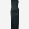 Alaïa Mujer Barcelona Vestido Bodycon Terciopelo color Verde Oscuro sku 721-000838 01 - Foto 1