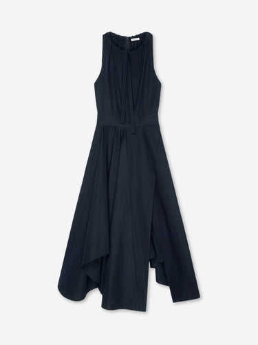 Givenchy Mujer Barcelona Vestido Midi Asimétrico color Azul Noche sku 721-000845 01 - Foto 1