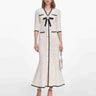 Self-Portrait Mujer Barcelona Vestido Midi Punto color Blanco sku 721-000863 01 - Foto 1