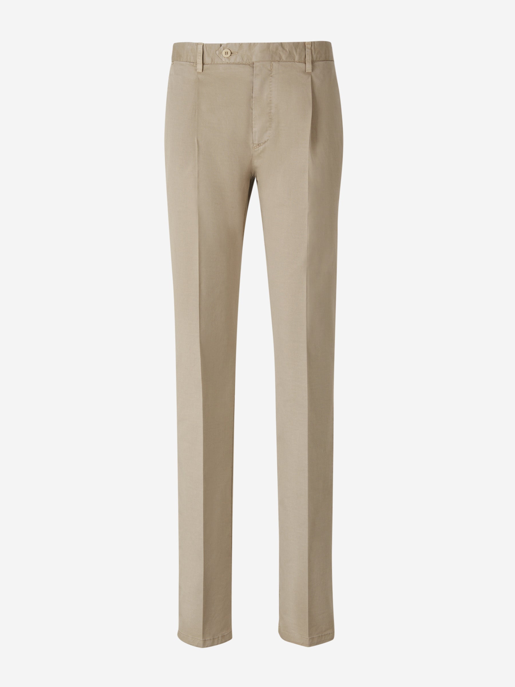 Santa Eulalia Hombre Barcelona Pantalones Pinzas Algodón color Marrón sku 521-002702 06 - Foto 1