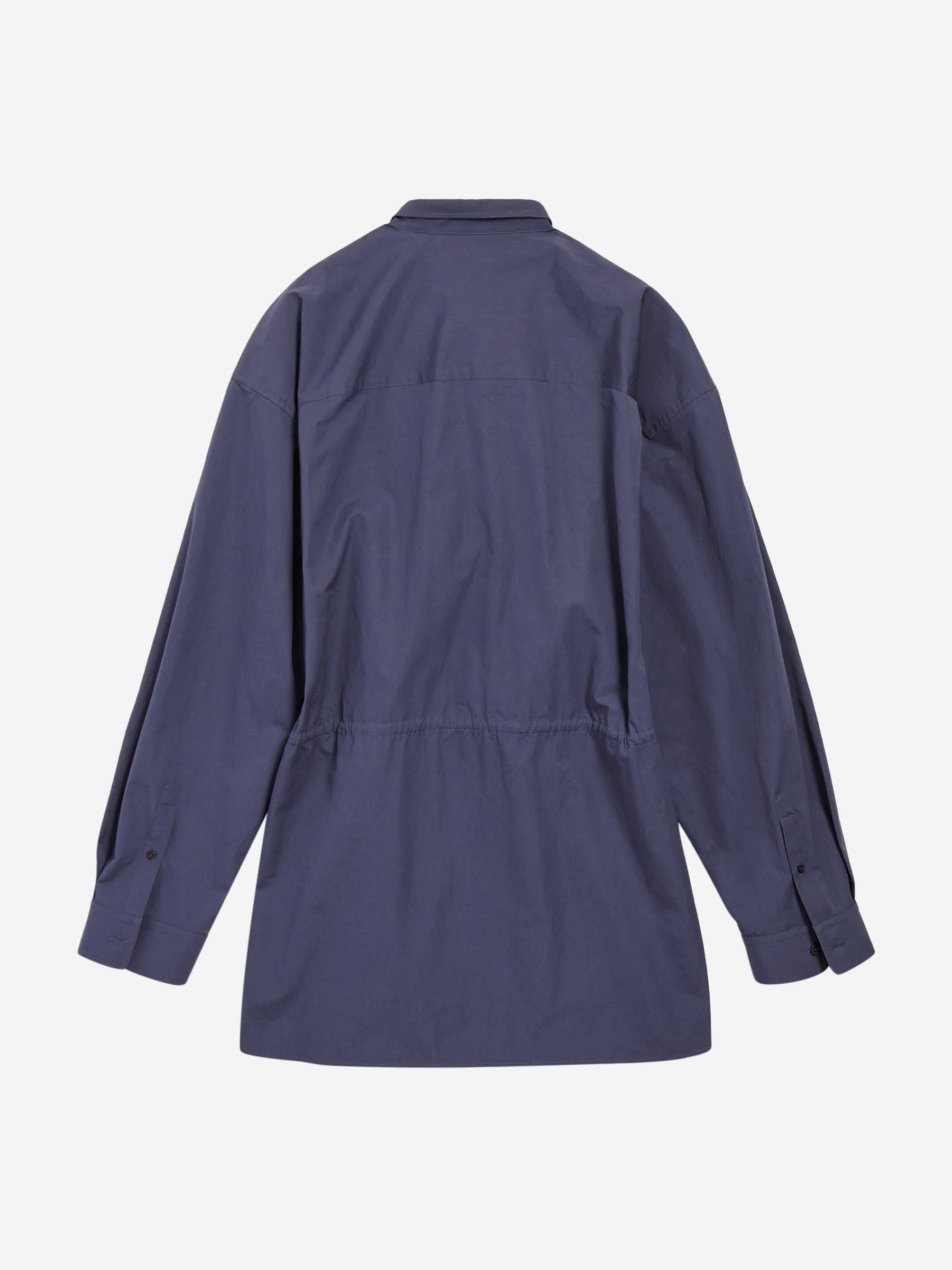 Balenciaga Mujer Barcelona Vestido Mini Camisero color Azul Marino sku 731-005980 01 - Foto 2