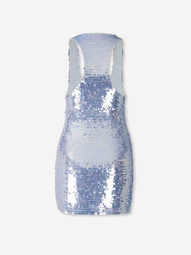 Retrofête Mujer Barcelona Vestido Mini Joanne color Azul Celeste sku 731-006018 01 - Foto 2