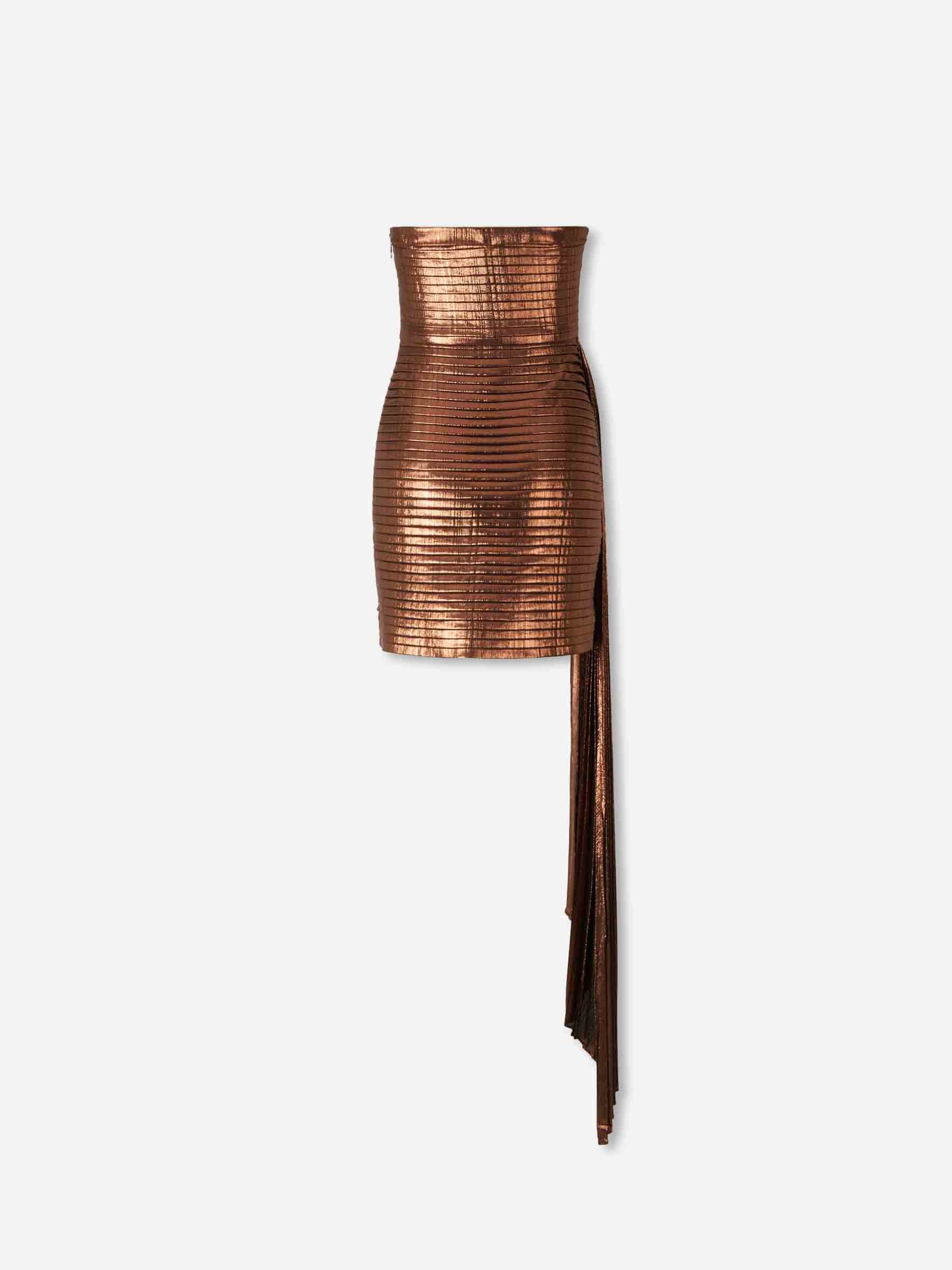 Retrofête Mujer Barcelona Vestido Mini Dress color Burdeos sku 731-006051 01 - Foto 2