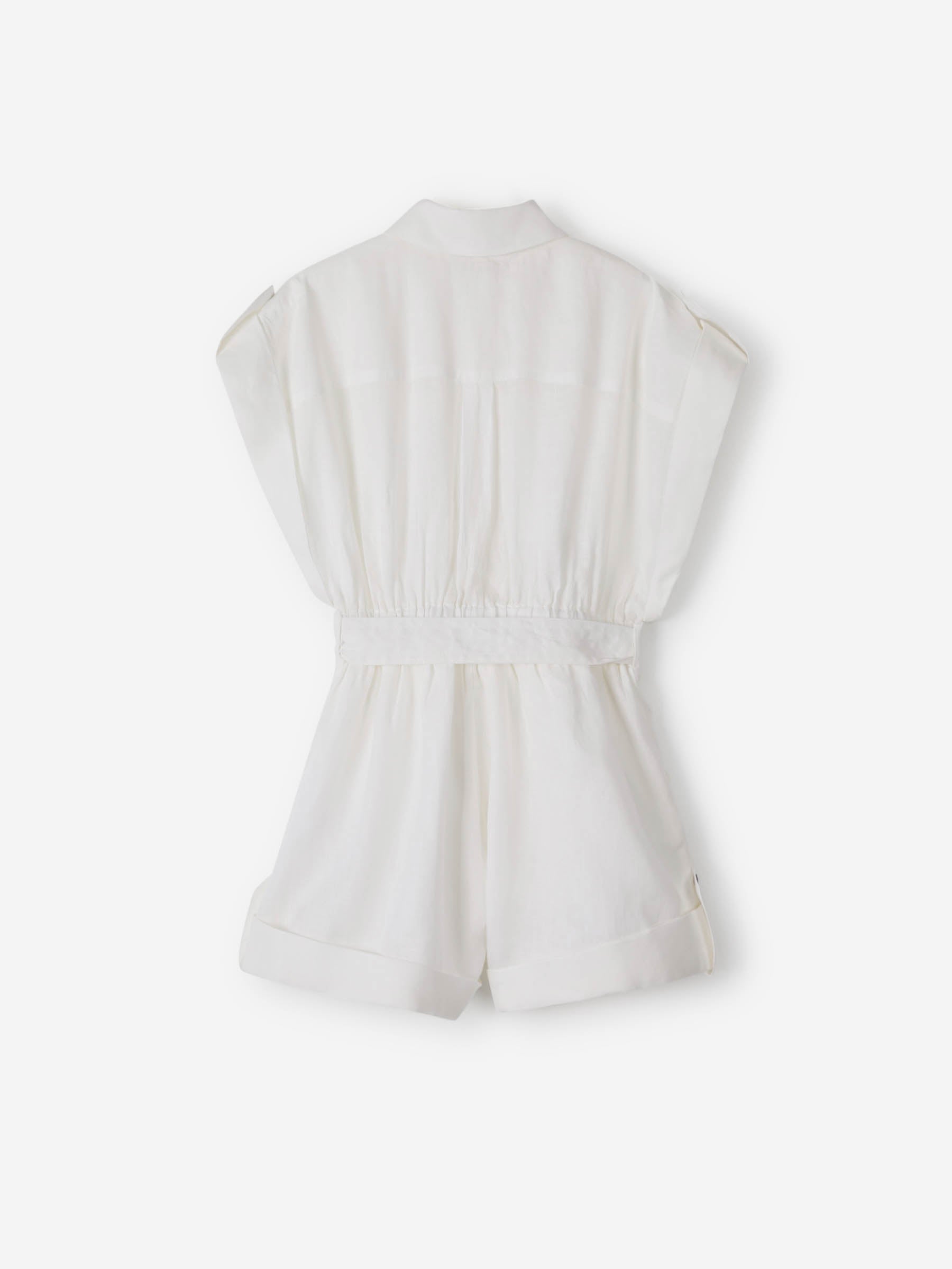 Zimmermann Mujer Barcelona Mono Rihannon Lino color Blanco sku 731-006052 01 - Foto 2