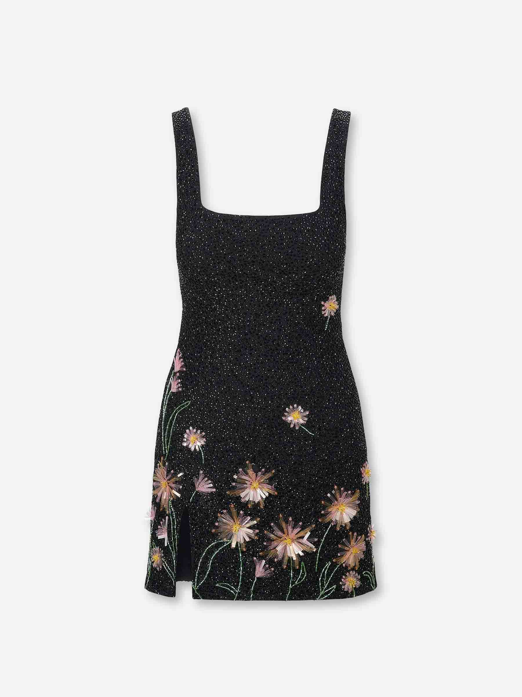 Staud Mujer Barcelona Vestido Mini Le Sable color Negro sku 731-006054 01 - Foto 1