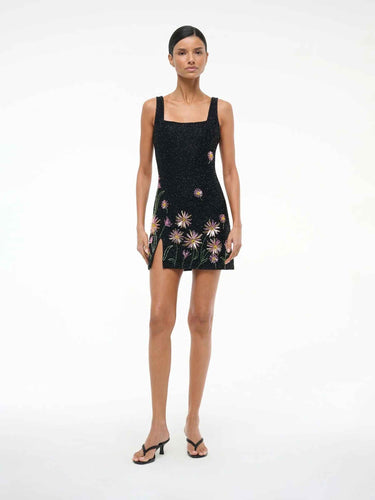 Staud Mujer Barcelona Vestido Mini Le Sable color Negro sku 731-006054 01 - Foto 2
