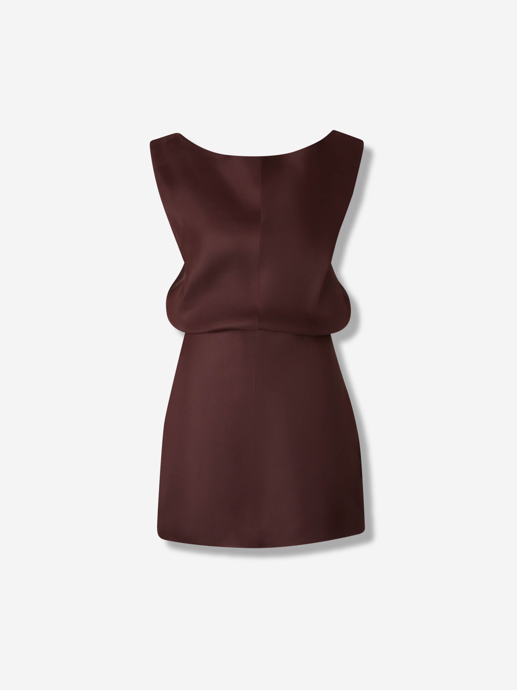 Khaite Mujer Barcelona Vestido Mini Toma color Burdeos sku 731-006055 01 - Foto 1