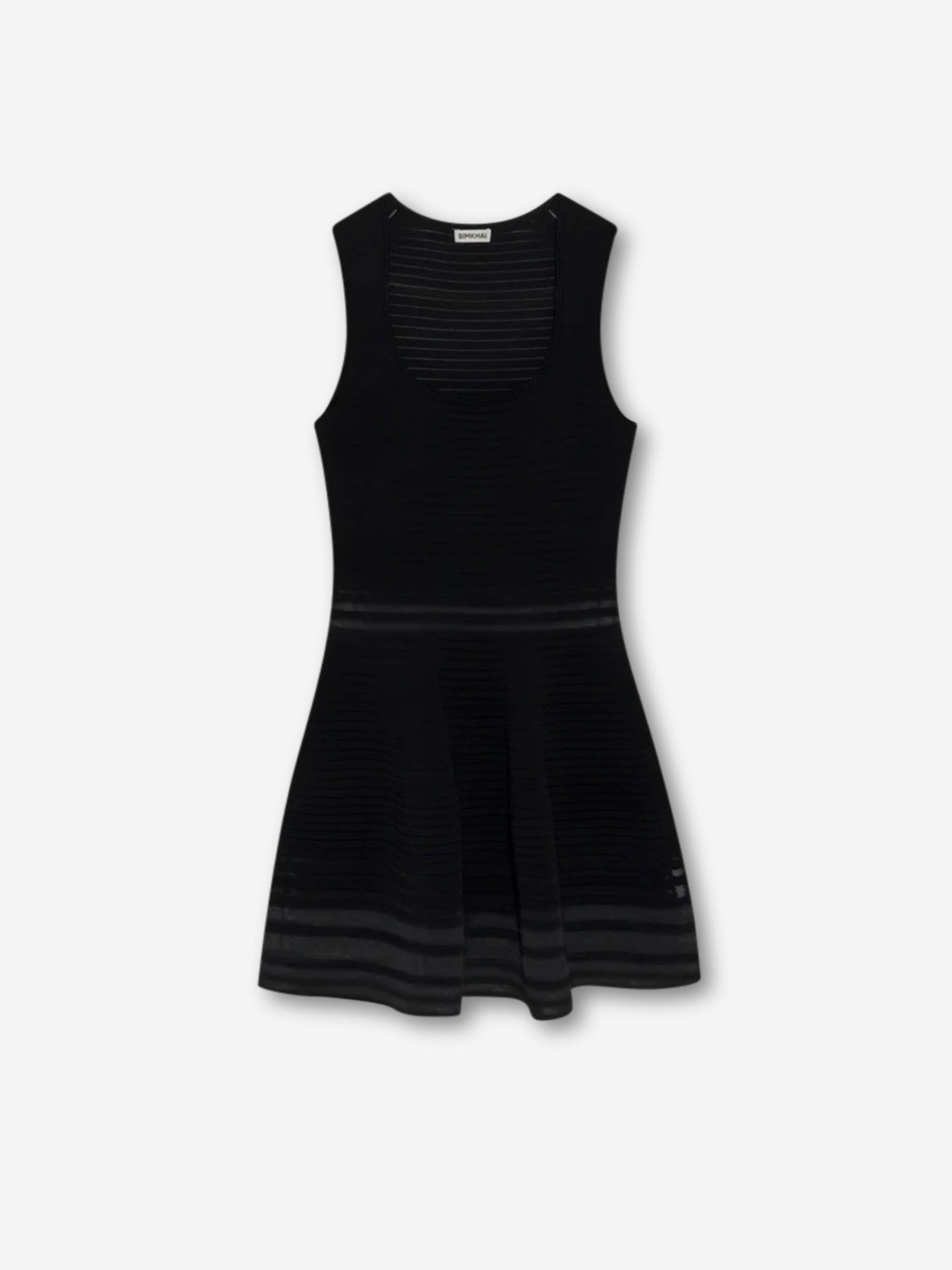 Simkhai Mujer Barcelona Vestido Mini Lottie color Negro sku 731-006062 01 - Foto 1