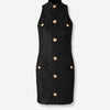 Balmain Mujer Barcelona Vestido Mini Jacquard color Negro sku 731-006064 01 - Foto 1