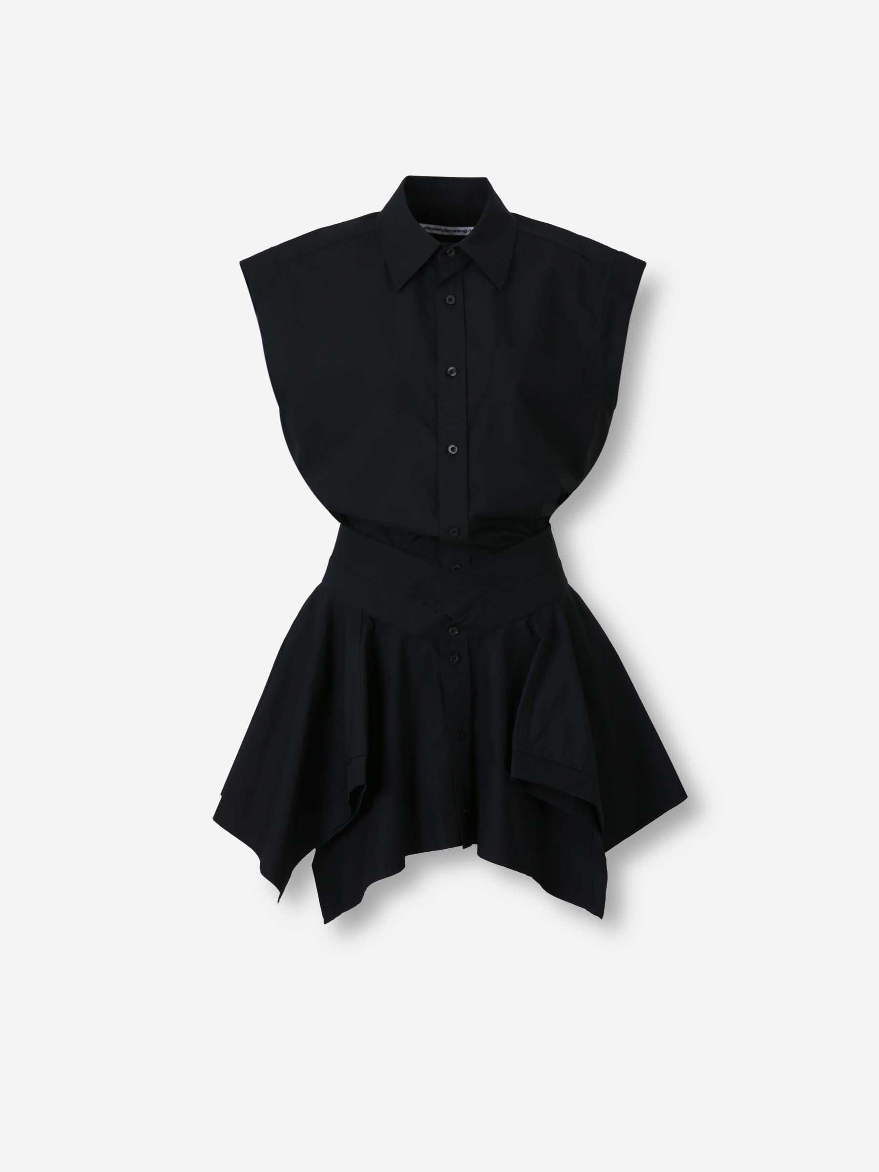 Alexander Wang Mujer Barcelona Vestido Mini Camisero color Negro sku 731-006070 01 - Foto 1