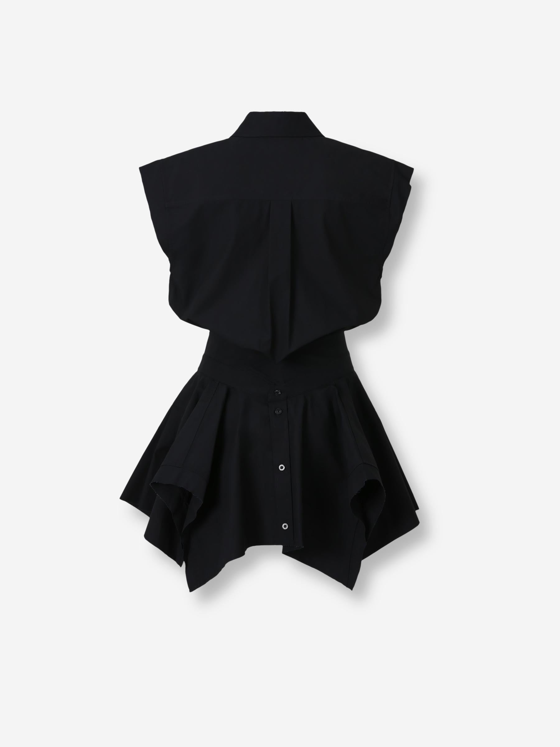 Alexander Wang Mujer Barcelona Vestido Mini Camisero color Negro sku 731-006070 01 - Foto 2