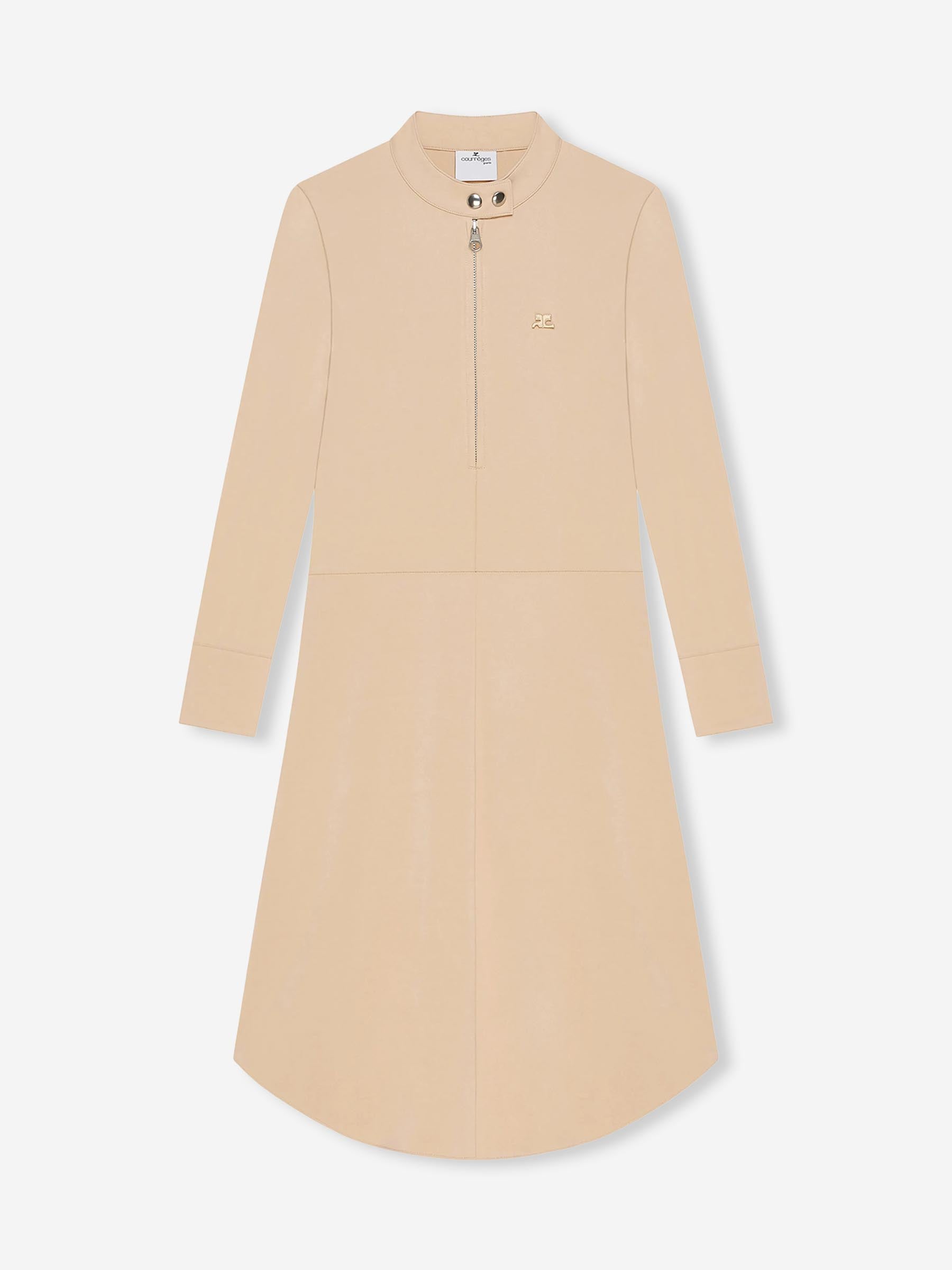 Courrèges Mujer Barcelona Vestido Entallado Midi color Camel sku 731-006078 01 - Foto 1