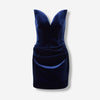 Roland Mouret Mujer Barcelona Vestido Mini Velour color Azul Marino sku 731-006081 01 - Foto 1