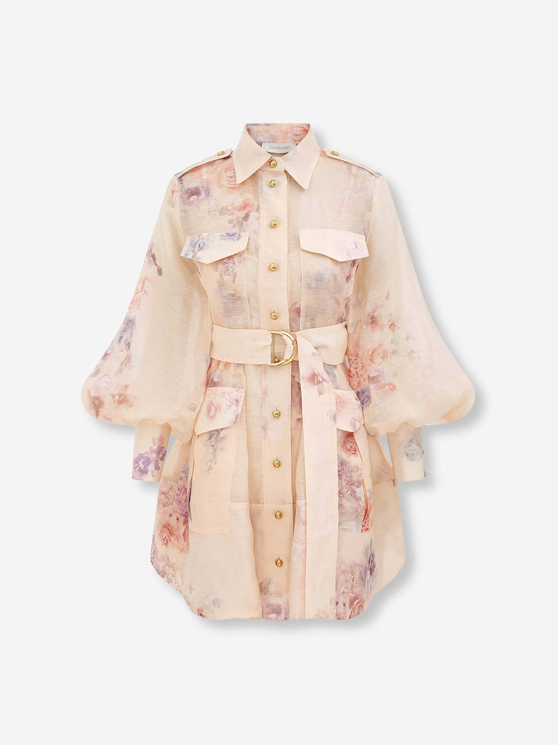 Zimmermann Mujer Barcelona Vestido Motivo Floral color Floral sku 731-006082 01 - Foto 1