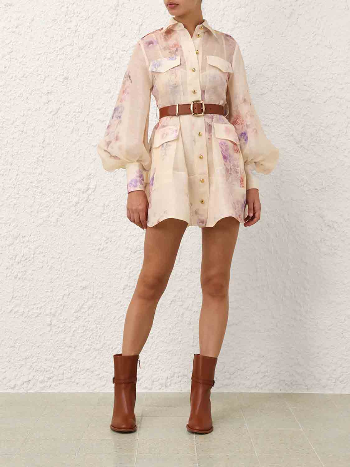 Zimmermann Mujer Barcelona Vestido Motivo Floral color Floral sku 731-006082 01 - Foto 2