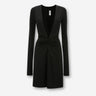 Victoria Beckham Mujer Barcelona Vestido Midi Fruncido color Negro sku 731-006087 01 - Foto 1