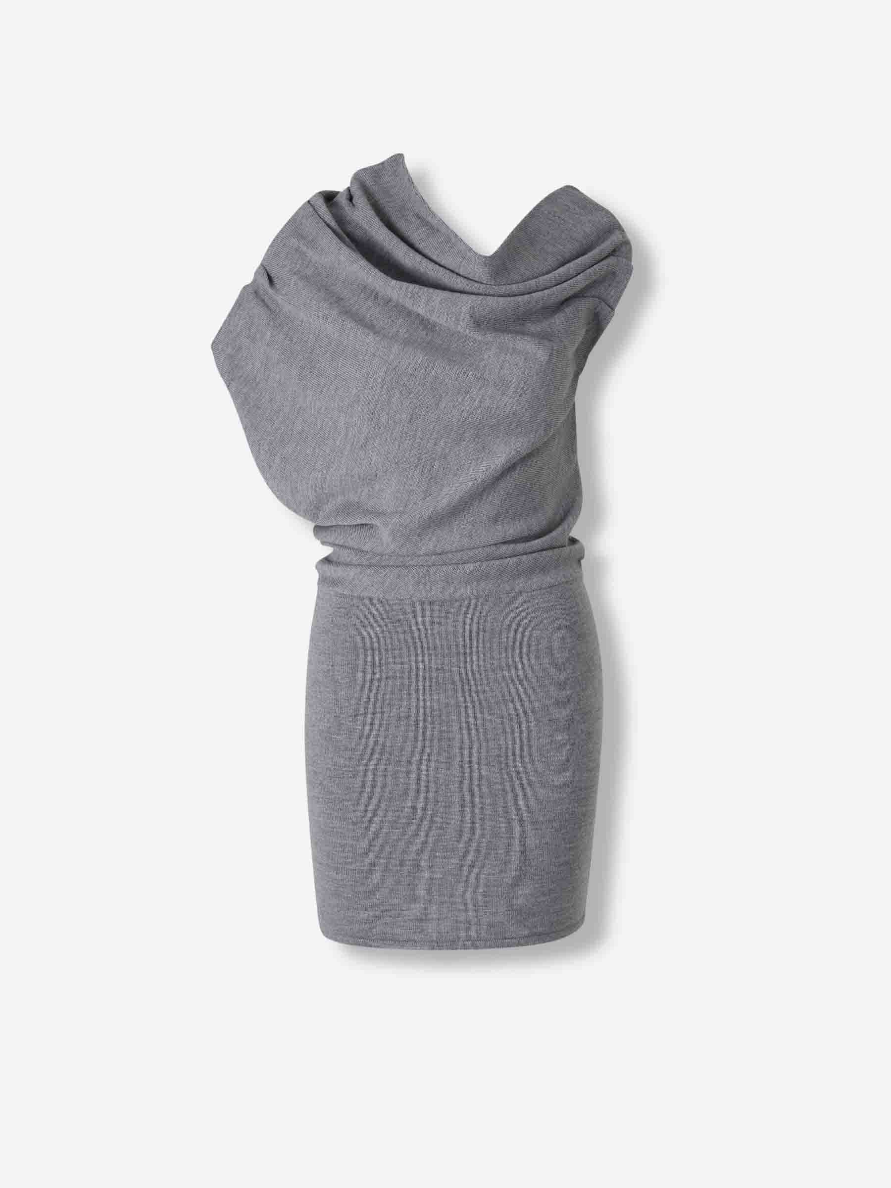 Staud Mujer Barcelona Vestido Mini Mabel color Gris sku 731-006093 01 - Foto 1