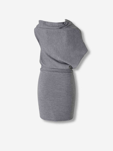 Staud Mujer Barcelona Vestido Mini Mabel color Gris sku 731-006093 01 - Foto 2