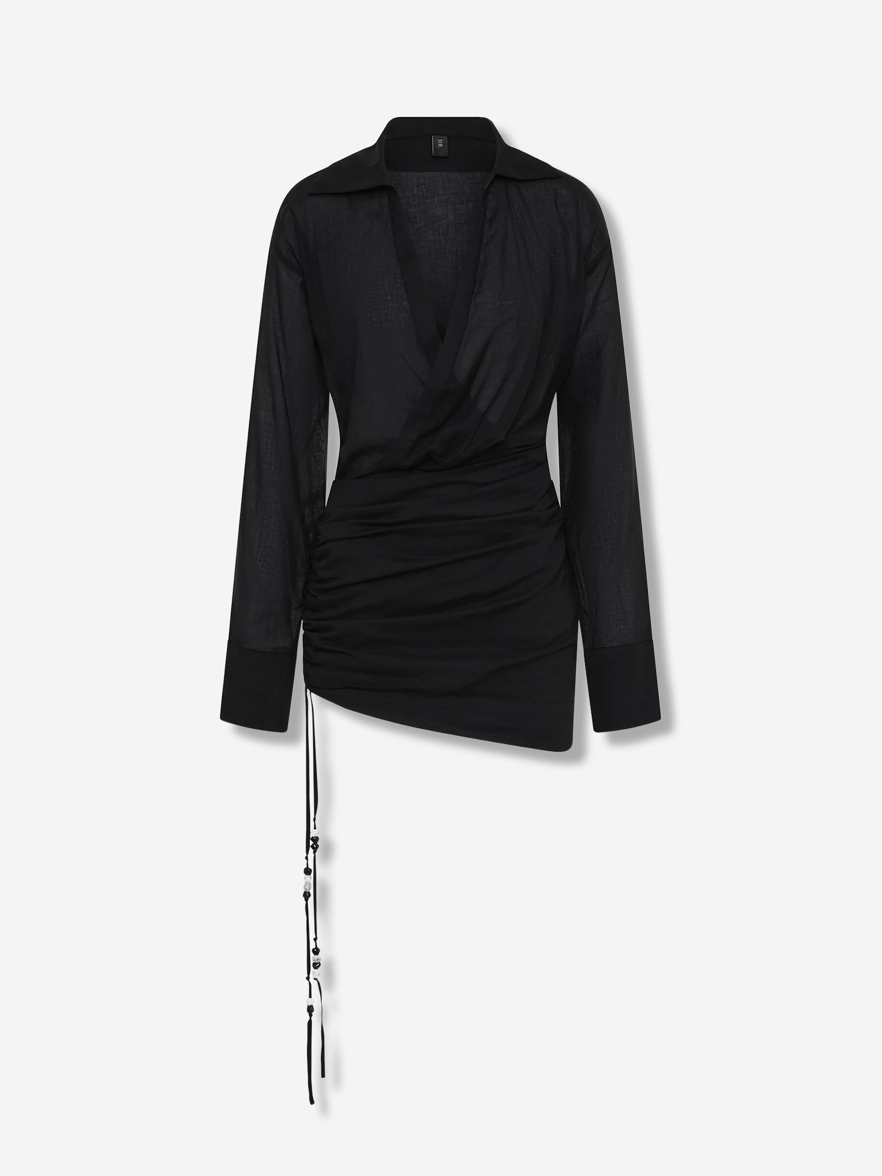 SIR. Mujer Barcelona Vestido Mini Azura color Negro sku 731-006094 01 - Foto 1